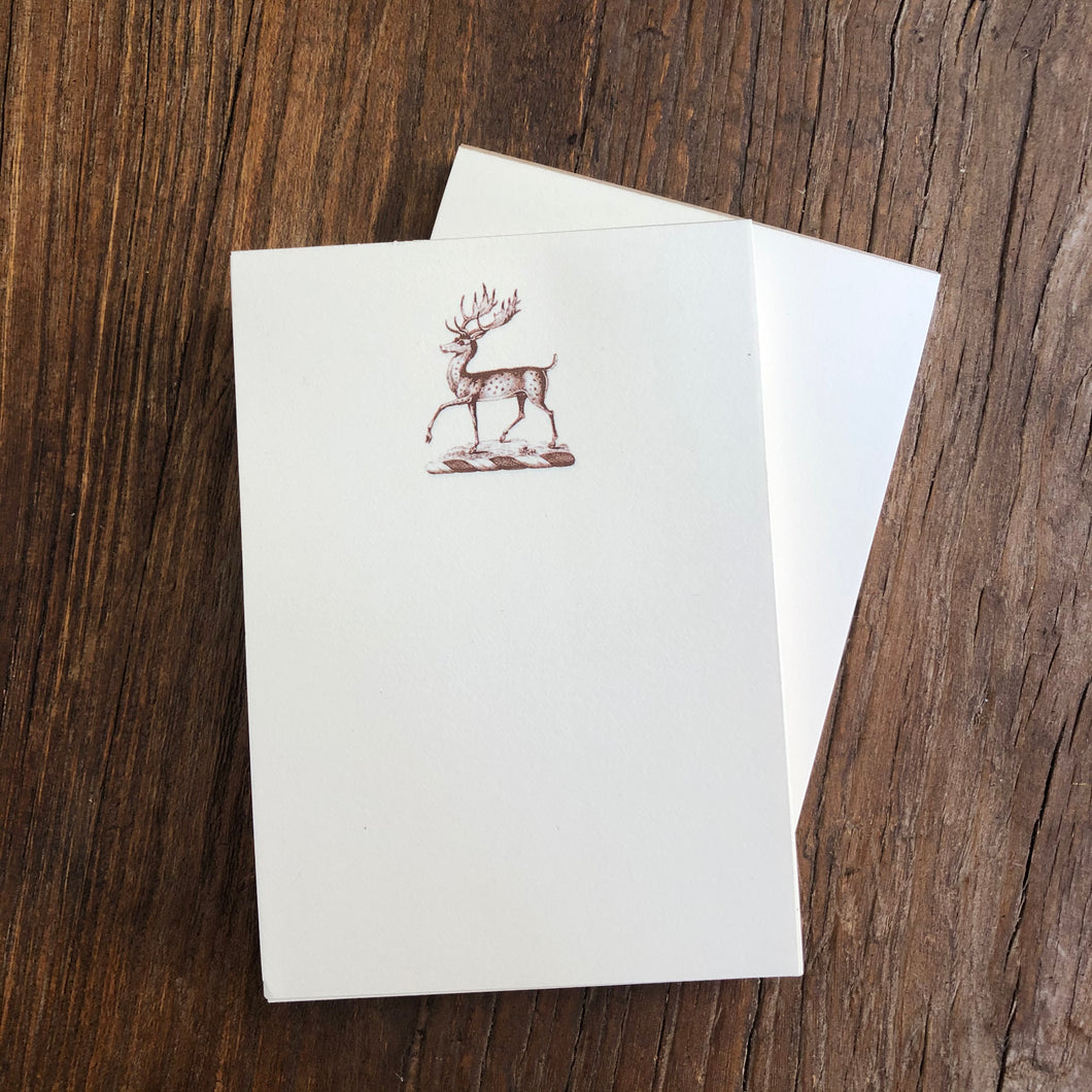 Prancing Deer Small Notepads